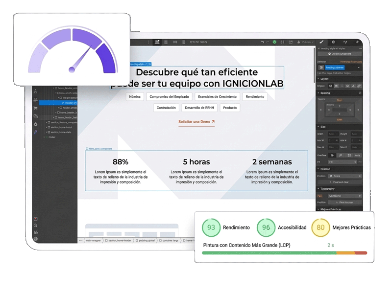Diseño web Ignicionlab